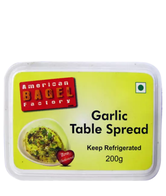 American Bagel Factory Table Spread - Garlic, 200 gm