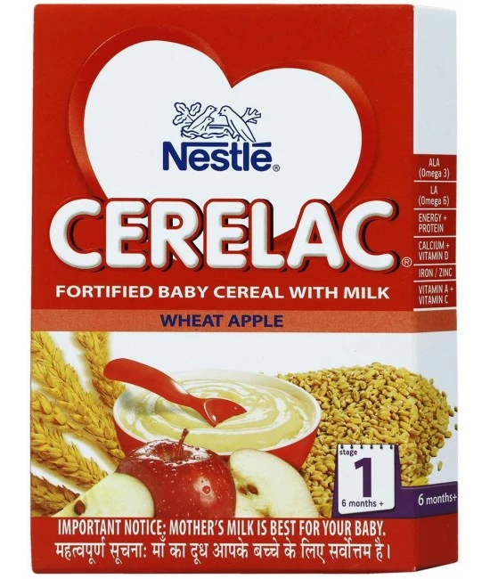 Cerelac Baby Food Wheat, Stage 1, 300 g