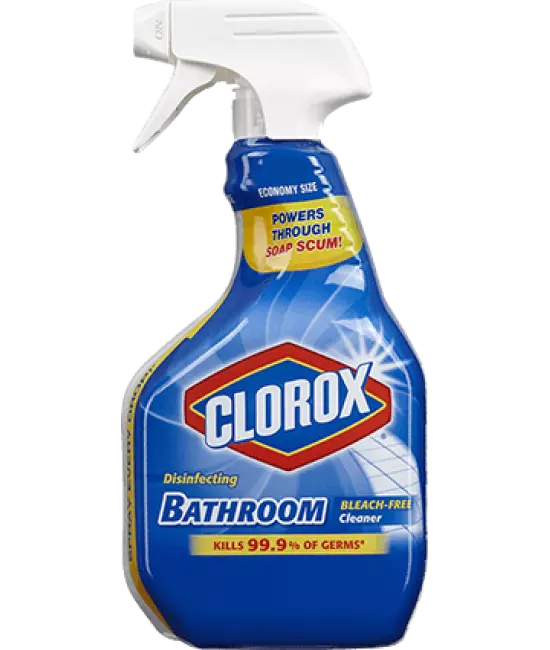 Clorox Disinfecting Bathroom Cleaner Spray, 887 ml