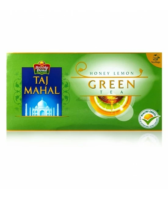 Brooke Bond, Taj Mahal Honey Lemon Green Tea, 25 Tea Bags