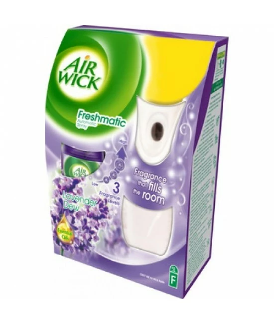 Airwick Fresh Matic Starter Kit Lavender Dew, 18 ml