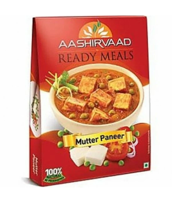 Aashirvaad Ready to Eat Mutter Paneer 285 g