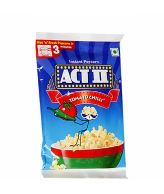 Act II Tomato Chilli Popcorn 59 g