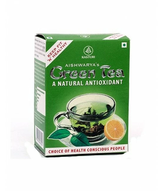 Aishwarya's Green Tea, 100 gm Carton