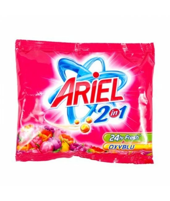 Arial 2 in 1 Oxy Blu Detergent Powder 1 Kg