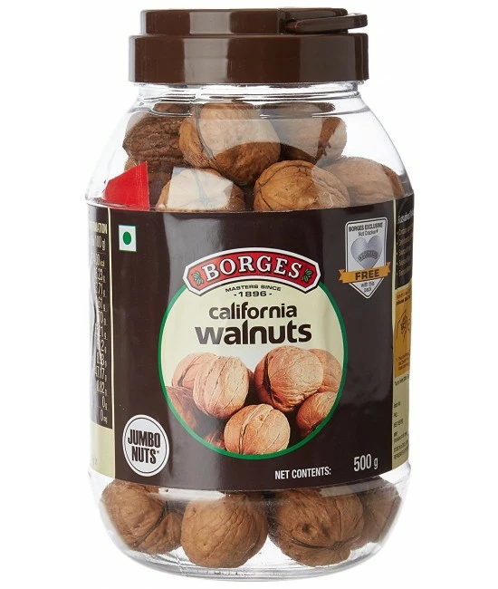 BORGES Walnuts - In-Shell, California, 500 gm