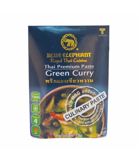 Blue Elephant Paste - Green Curry, 70 gm