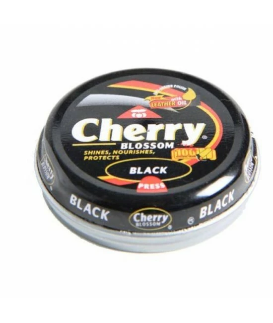 Cherry Blossom Black Shoe Polish 15 g